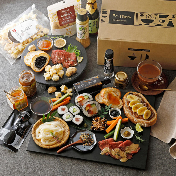 J Taste Gourmet Box 엄선된 일본의 고급 별미