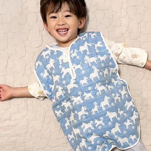 Jogan 속건성 수면 색 아기용 올 시즌 웨어러블 담요 57cm