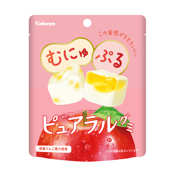 카바야 퓨레랄 구미 캔디 소프트 에어리 애플 구미 58g (3팩)