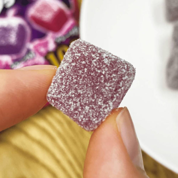 카바야 질긴 구미 알파 & 베타 포도 츄이 구미 100g (6개입)