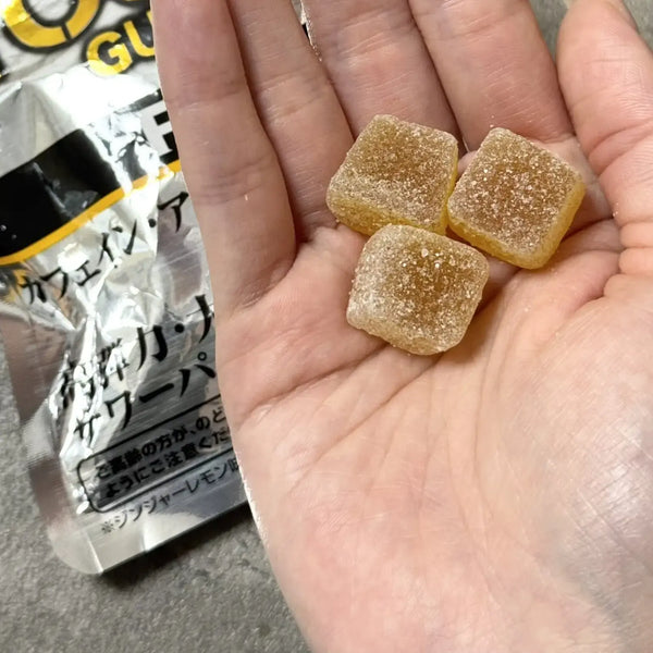 카바야 터프 구미 PRO 카페인 생강 레몬맛 100g