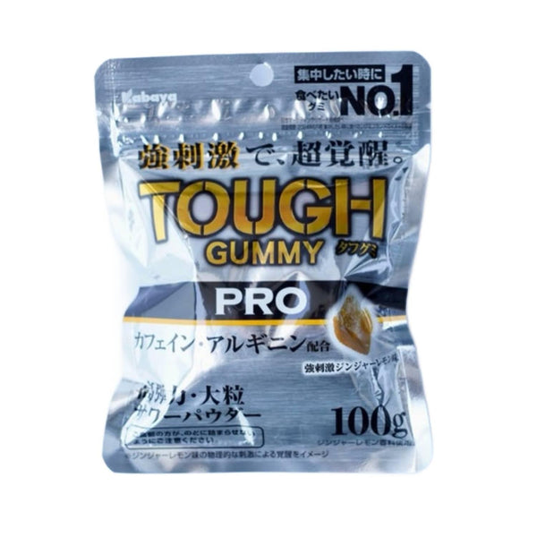 카바야 터프 구미 PRO 카페인 생강 레몬맛 100g