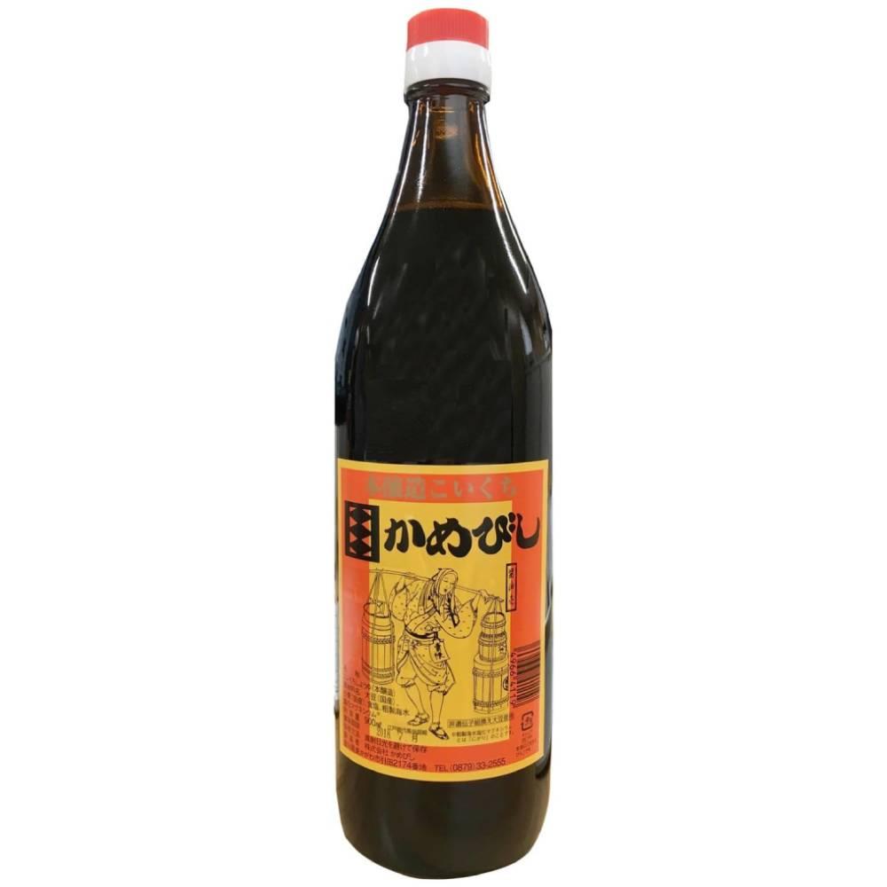 가메비시 고이쿠치 간장 2년 숙성 흑간장 900ml