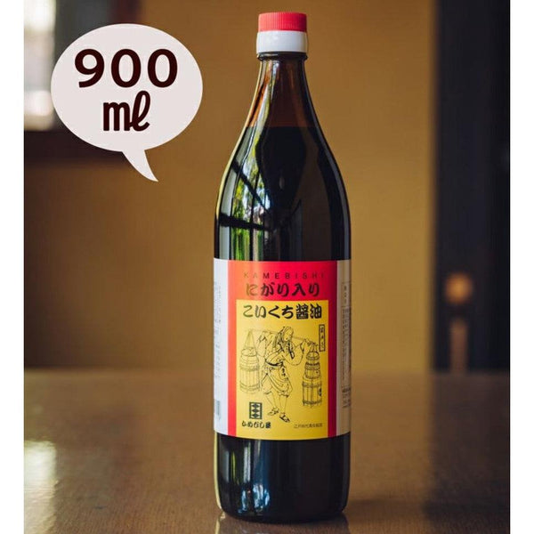 가메비시 고이쿠치 간장 2년 숙성 흑간장 900ml