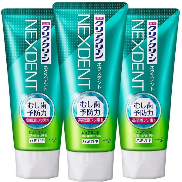 클리어클린 넥덴트 치약 퓨어민트 120g x 3개