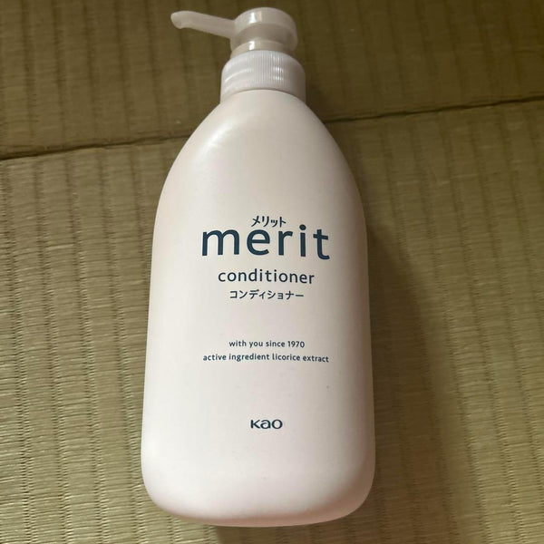 메리트 건강한 두피를 위한 무파라벤 컨디셔너 펌프병 450ml