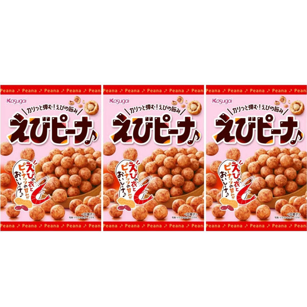 가스가이 땅콩새우맛 일본식 땅콩 (3봉지)