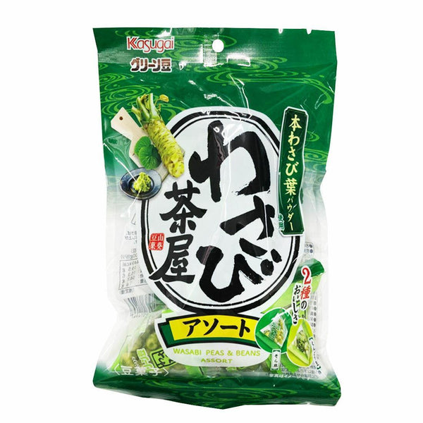 가스가이 구운 완두콩과 누에콩 와사비 맛 (6개 팩)