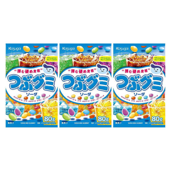 가스가이츠부 구미 소다맛 구미 80g (3개입)