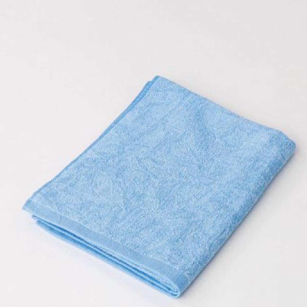 Kawac 퀵 드라이 흡수성 소프트 페이스 타올 블루 34×80cm