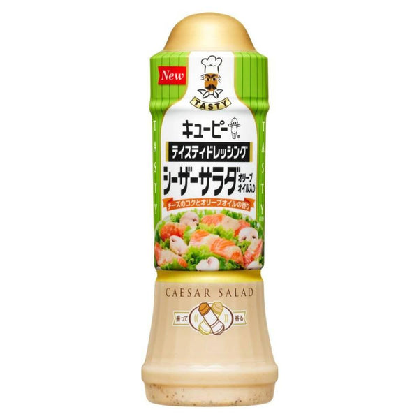 큐피 테이스티 시저 샐러드 드레싱 + 엑스트라 버진 올리브 오일 210ml