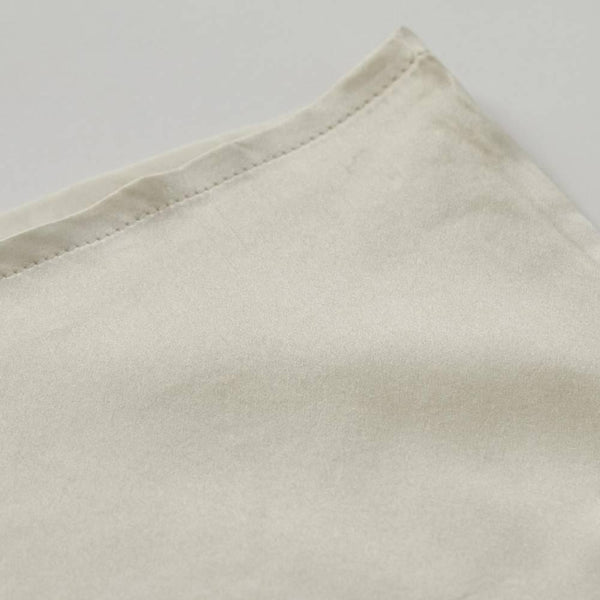 키누야 젠틀 실크 베갯잇 모발 보호용 미색 45 x 55cm