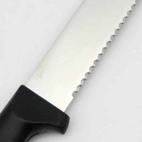 키야 빵 슬라이서 스테인레스 톱니 모양의 얇은 슬라이스 빵 칼 250mm