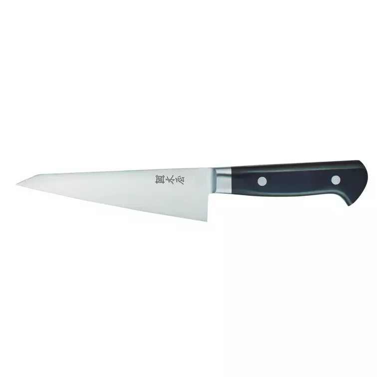 Kiya 카본 스틸 가라스키 에보니 핸들 본딩 나이프 160mm