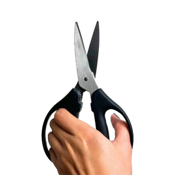 Kiya 럭비 편안한 두꺼운 손잡이 주방 가위 182mm