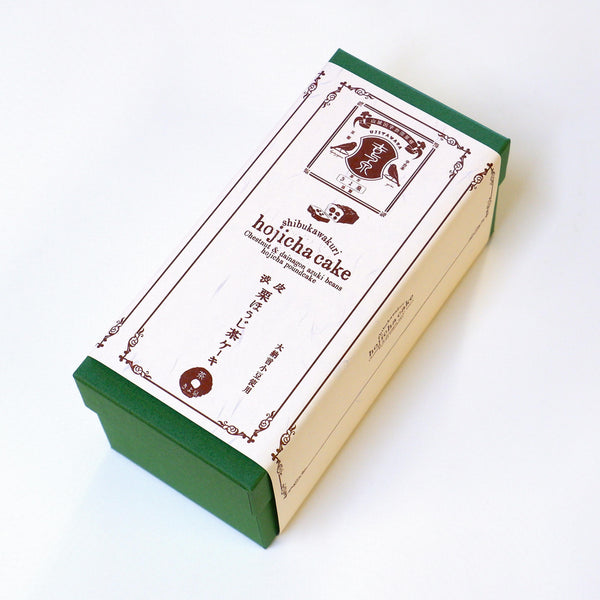 기요센 수제 호지차 파운드케이크 팥과 통밤 450g
