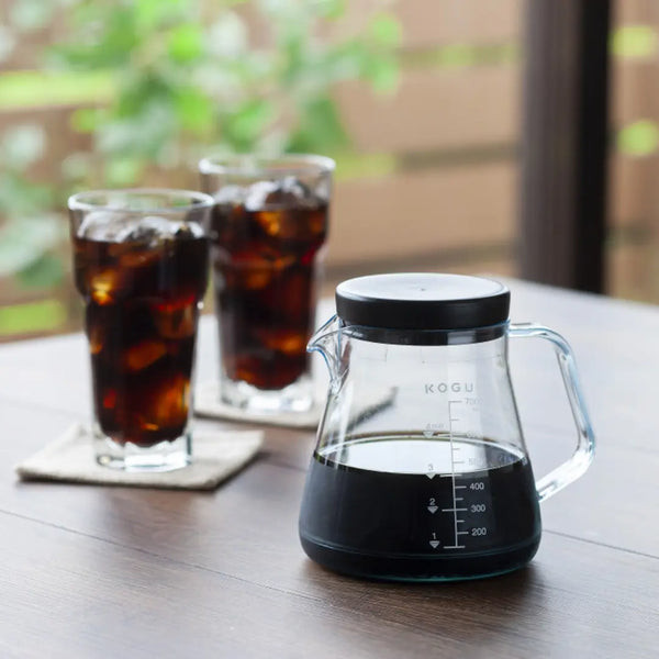 코구 비산방지 콜드브루 커피 서버 피처(필터 포함) 700ml