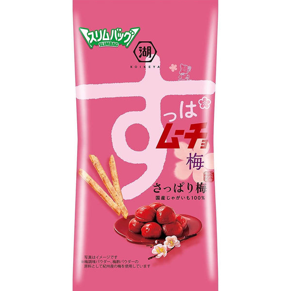 코이케야 스틱 스빠무초 매실 감자스틱 칩 34g (6개입)