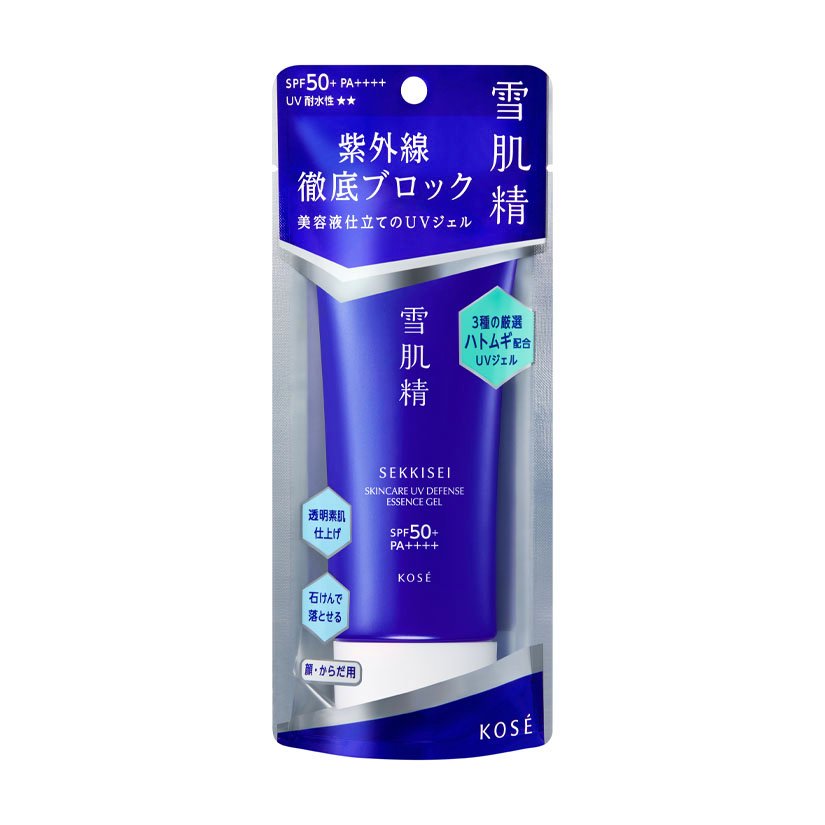 세키세이 스킨케어 끈적이지 않는 스킨 브라이트닝 UV 젤 선스크린 젤 SPF+ PA++++ 90g