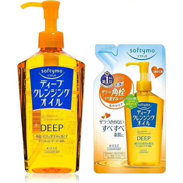 소프티모 딥 클렌징 오일 메이크업 리무버 리필 210ml