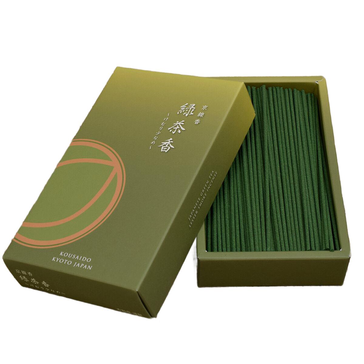 코사이도 교토 로우 스모크 말차 녹차 향 스틱 70g