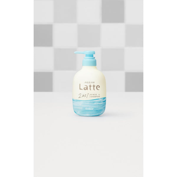 Kracie Ma & Me Latte 2-in-1 린스 인 컨디셔닝 샴푸 490ml