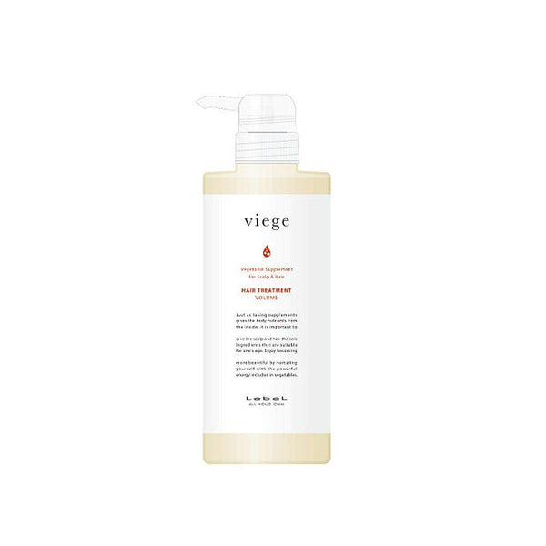 르벨 비에쥬 볼루마이징 야채 유래 살롱 헤어 트리트먼트 600ml