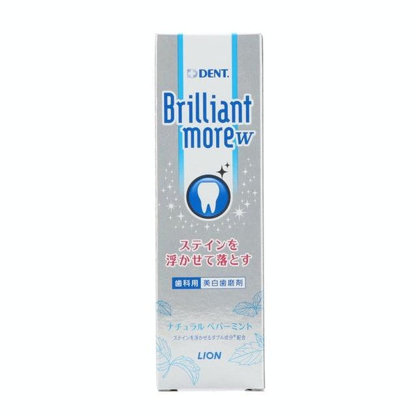 브릴리언트 모어 얼룩 제거 불소 치약 페퍼민트 90g