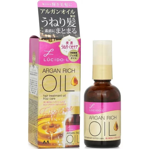 루시도-L 아르간 리치 헤어 트리트먼트 헤어 오일(곱슬머리용) 60ml