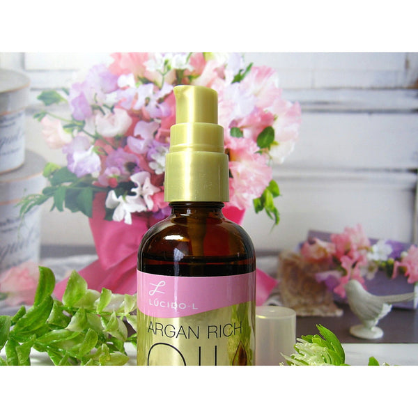 루시도-L 아르간 리치 헤어 트리트먼트 오일 부드럽고 매끄러운 모발용 60ml