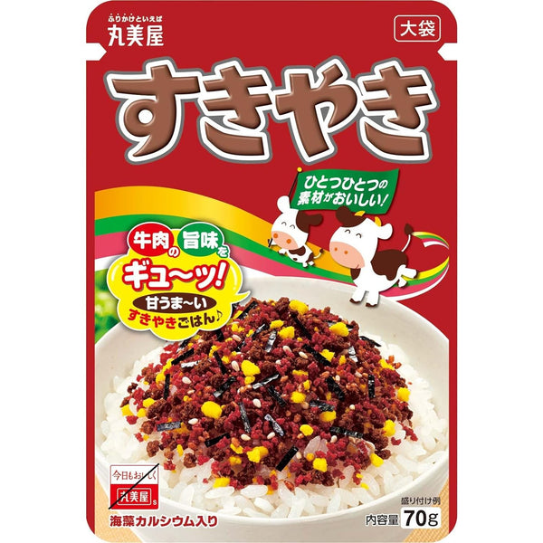 마루미야 후리카케 다용도 조미료 스키야키맛 70g (3개입)