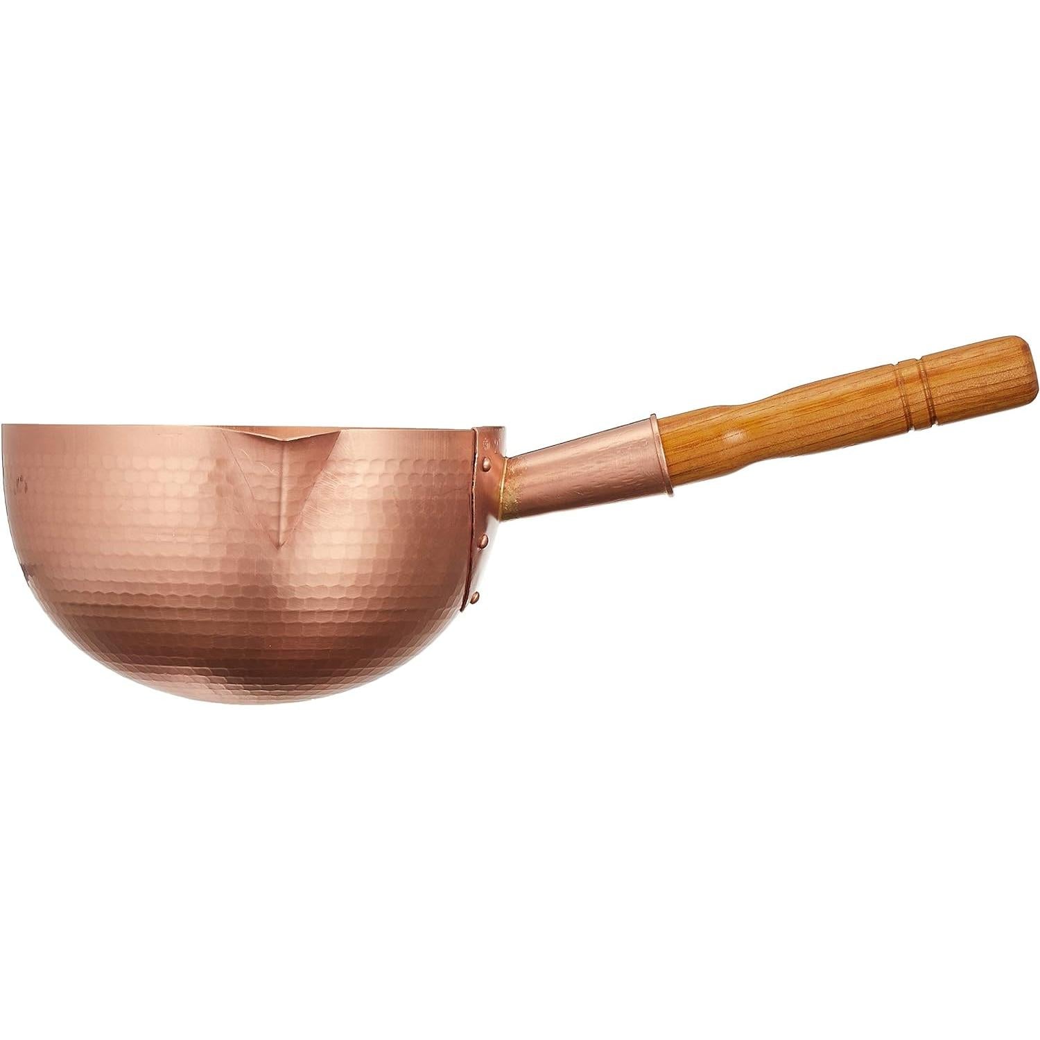 마루신 망치로 두드린 구리 냄비 우수한 열 조절 6L Φ27cm