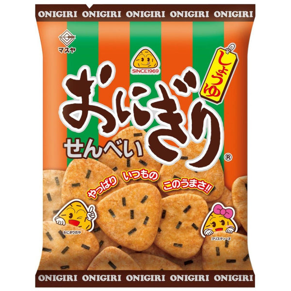 마스야 오니기리 센베이 간장맛 센베이 (3개입)