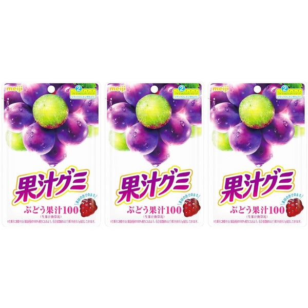 메이지 과일 구미 캔디 포도 구미 54g (3개입)