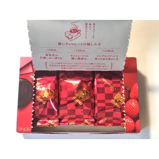 메이지 리치 초콜릿 초콜릿 샌드 딸기 샌드위치 비스킷 (5개입)