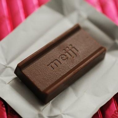 메이지 딸기 한입 크기 초콜릿 26개 (5개 팩)