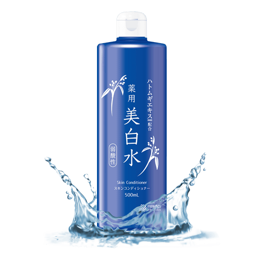 메이쇼쿠 유키스미 하토무기 욥의 눈물 클리어 스킨용 토너 500ml