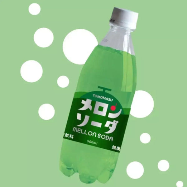 멜론소다 탄산 그린멜론소다 일본 청량음료 500ml