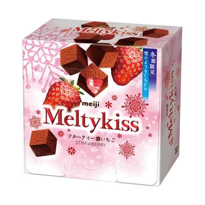 멜티키스 딸기 소프트멜팅 초코 딸기큐브 53g (3개입)