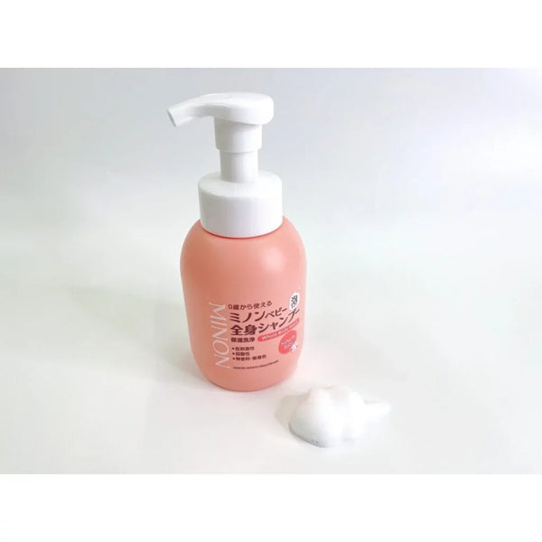미논 베이비 샴푸 포밍 바디솝 민감성 피부용 350ml