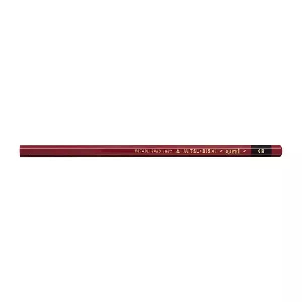uni 미쓰비시 스타 일본 흑연 연필 4B 12개