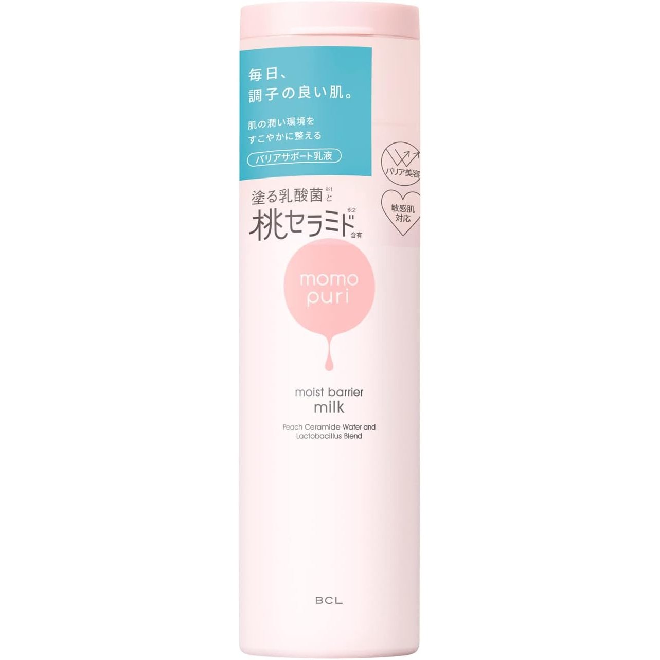모모푸리 모이스처 베리어 밀크 로션 피치 세라마이드 에멀젼 150ml