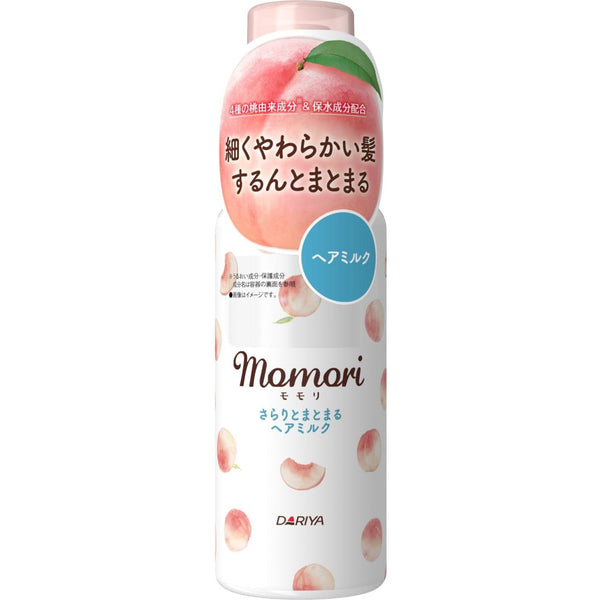 모모리 피치 스무드 헤어 밀크 건조하고 엉킨 모발용 115ml