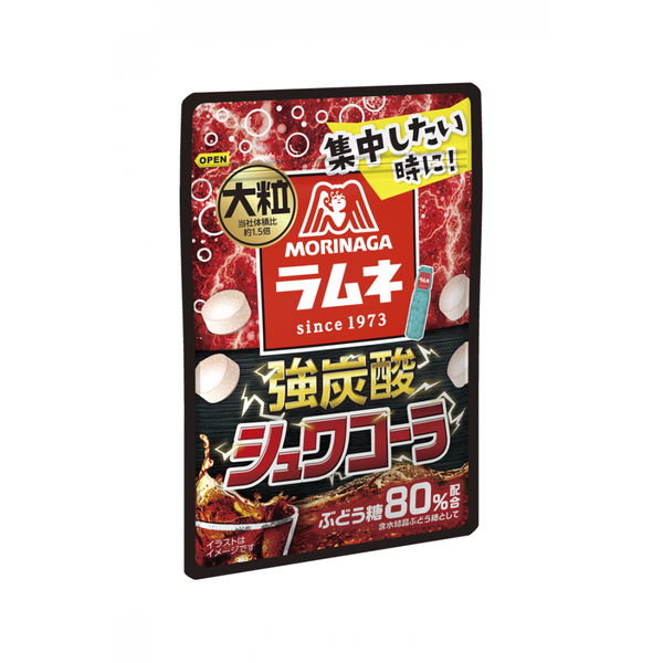 모리나가 라무네 진한 탄산 캔디 스파클링 콜라맛 25g