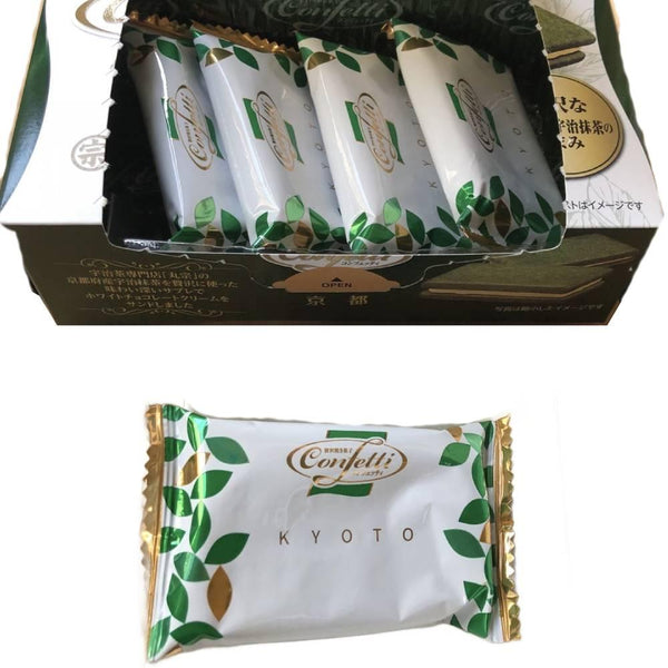 미스터 이토 콘페티 교토 말차 & 화이트 초콜릿 세이블 쿠키 6ct.