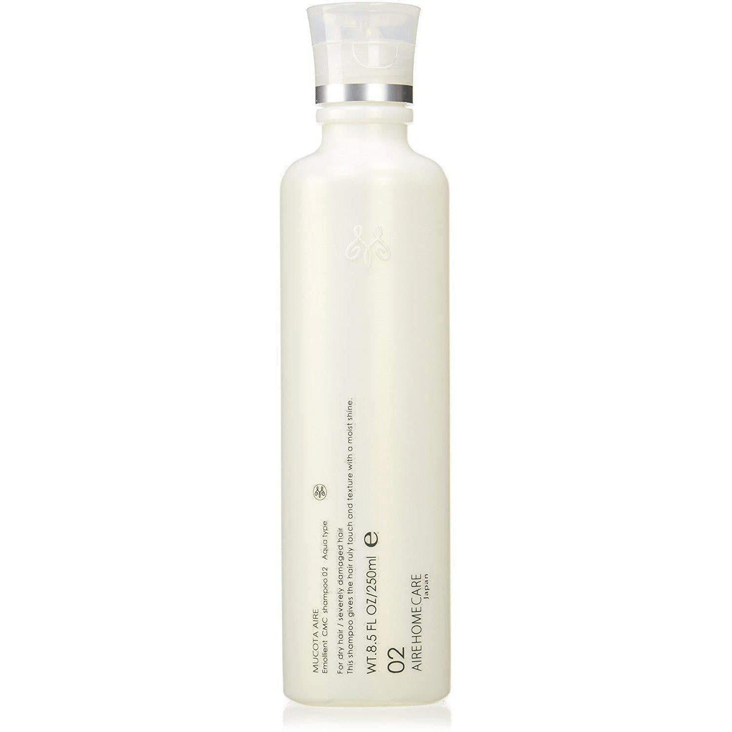 Mucota Adllura Aire 02 에몰리언트 CMC 샴푸 아쿠아 250ml