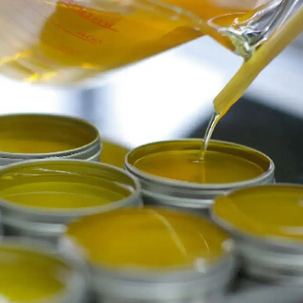천연 밀랍 목재 마감 무독성 밀랍 크림 10g