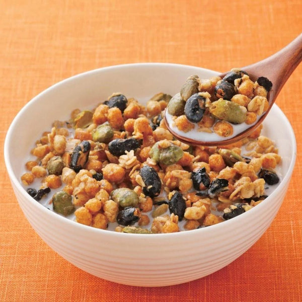 닛신 고로구라 검은콩 그래놀라 흑두 콩가루 맛 320g