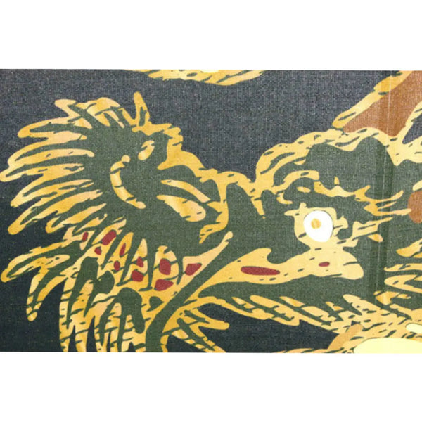 노렌 골드 직조 출입구 커튼 일본 플라잉 드래곤 디자인 85x150cm
