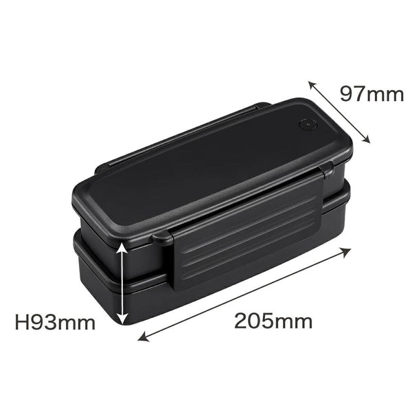 OSK 항균 2단 슬림 도시락 도시락 + 젓가락 860ml